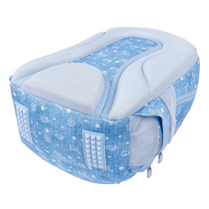 Ghiozdan Scolar Copii St.Right BP26 Meow Mood, 3 Compartimente, Ergonomic, 20L, 39x27x17 cm - Img 5