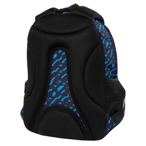Ghiozdan Scolar Copii St.Right, BP58 Cosmic Soccer, 4 Compartimente, Ergonomic, 22L, 40x28x18cm - Img 4