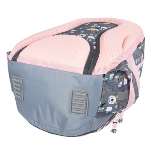 Ghiozdan Scolar cu 4 Compartimente, St.Majewski, Colectia Sweet Pomeranian BP58, 40x28x18cm - Img 3