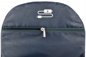 Ghiozdan St.Right, 4 Compartimente, Ergonomic, Impermeabil, Game Over BP04 43x32x20cm - Img 6