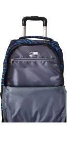 Ghiozdan tip Troler St.Right, TB03 cu Protectie Baza - Cosmic Soccer, Maner Dublu, 49x31X20cm - Img 6