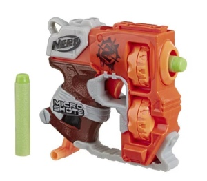Jucarie Hasbro Blaster Nerf MicroShots Zombie Strike Flipfury