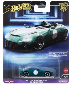Masinuta metalica Hot Wheels Premium, Car Culture, Aston Martin V12 Speedster