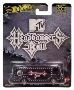 Masinuta metalica Hot Wheels Premium, Pop Culture, HW Tour Bus