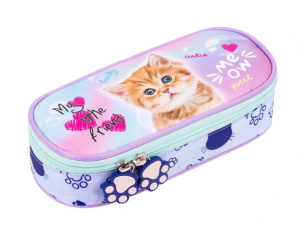 Penar Rigid, St.Majewski, cu Clapeta Interioara, My Little Friend Pastel Kitty PC01