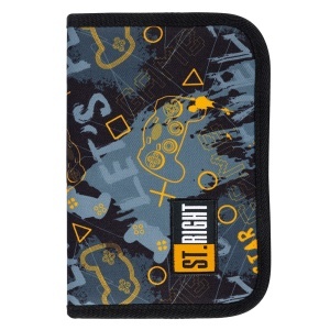 Penar St.Right, cu 1 Fermoar si 2 Extensii, Neechipat, Orange Pad PC03, 20.5x14x3.5 cm