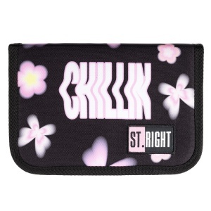 Penar St.Right, PC03 Flower Mood, 1 fermoar, 2 extensii, neechipat, 20.5x14x3.5 cm