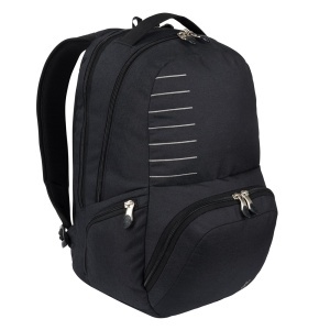 Rucsac 3 Compartimente St.Right - Black Melange BP35, Compartiment Laptop, 45x29x19cm - Img 2