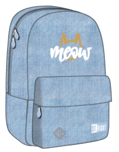 Rucsac St.Right Meow Mood BP33, Impermeabil, 16l, 40x31x17 cm