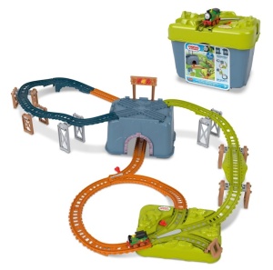Set de joaca Thomas & Friends - Percy's Connect & Build Track Bucket