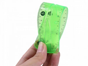 Set Geometrie Flexibil, Bambino, 3 Piese 15cm - Img 3