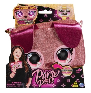 Gentuta interactiva Purse Pets - Rainbow Lights, Dazzling Diva - Img 1
