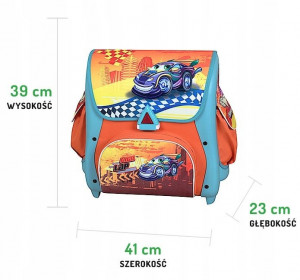 Ghiozdan Ergonomic Scolar, Eco Toys, Albastru - Img 2