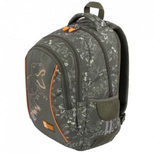 Ghiozdan Prescolari, Ergonomic, Impermeabil, Elemente Reflectorizante, Colectia St.Right - T-Rex Junior BP26, 39x27x17cm - Img 6