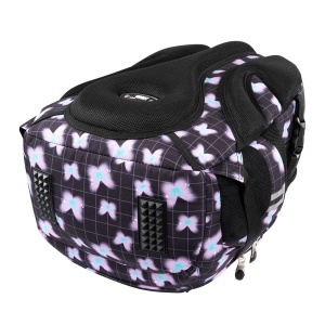 Ghiozdan Scolar St.Right BP01 Pastel Butterfly, 4 Compartimente, Ergonomic, 43x32x21cm - Img 6