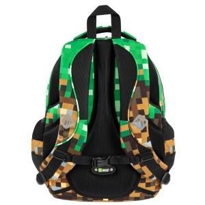 Ghiozdan Scolar St.Right BP04 - Game Zone, 4 Compartimente, Ergonomic, 43x32x20cm - Img 3