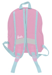 Ghiozdan St.Majewski, cu 3 Compartimente, Gama Barbie 38x30x18cm - Img 2