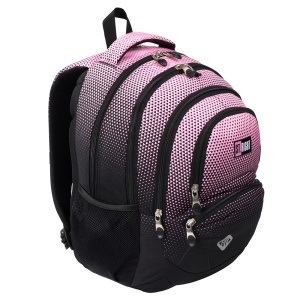 Ghiozdan St.Right, 5 Compartimente, Impermeabil, Pink Gradient BP05, 42x30x19cm - Img 2