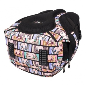 Ghiozdan St.Right, Ergonomic, Impermeabil, Colectia - Colour Anime BP01, 43x32x21cm - Img 6