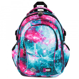 Ghiozdan St.Right, Ergonomic, Impermeabil, Colectia - Nebula BP01, 43x32x21cm - Img 1