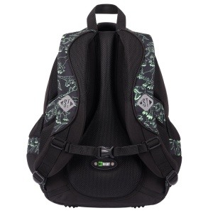 Ghiozdan St.Right Ergonomic, Impermeabil, Colectia - Reflective T-Rex BP04 43x32x20cm - Img 2