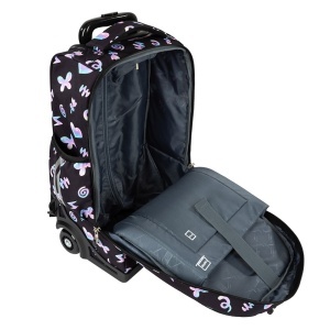 Ghiozdan tip Troler St.Right, TB03 cu Protectie - Holo-Baloons, Maner Dublu, 49x31X20cm - Img 7