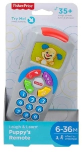 Jucarie interactiva, Mattel, Fisher Price - Telecomanda Catelus, 35 Sunete, 6-36m