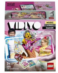 LEGO VIDIYO - Candy Mermaid BeatBox 43102, 71 piese 7+ani