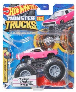 Masinuta Hot Wheels, Monster Truck, 1:64, Dodge Charger R/T 440