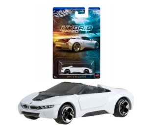 Masinuta Hot Wheels Silver Series, Hybrid Speed, BMW i8 Roadster 1:64