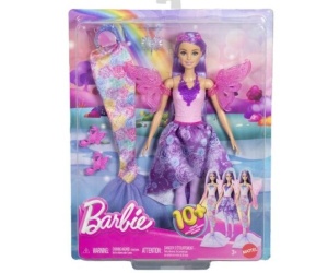 Papusa Barbie Fantasy - Zana Sirena, mov