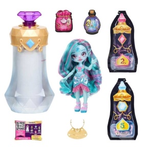 Papusa Magic Mixies Pixlings, Shimmerverse Series, Aqua - Img 2