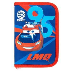 Penar cu 1 Fermoar si 2 Extensii, Neechipat, St.Majewski - Cars PC03, 20.5x14x3.5 cm