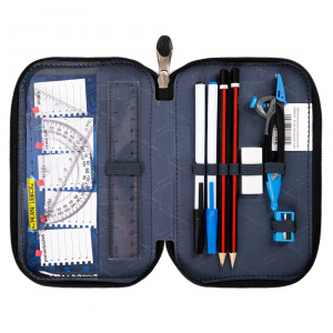 Penar Echipat cu 2 Fermoare, St.Right, Colectia - Blue Gamer PC04 - Img 3