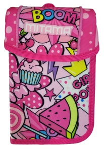 Penar Echipat Upside, Mitama, cu 1 Fermoar si 2 Extensii, 43 Piese, Candy Boom, 23.5x14x8.5cm