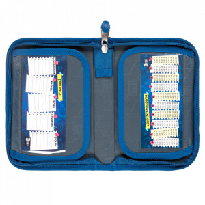Penar Rigid cu 1 Fermoar si 2 Extensii, St. Majewski, Neechipat, Colectia St.Right - Lazy Cats PC03, 20.5x14x3.5cm - Img 2