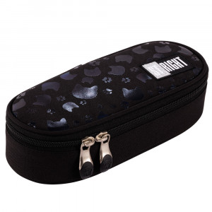 Penar Rigid, cu Clapeta Interioara, Colectia St.Right - Black Cats PC01 23 x 9,5 x 6 cm