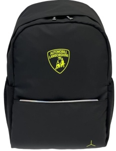 Rucsac Lamborghini, American Black 76764, 2 Fermoare, 44x32x18cm