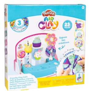 Set modelaj Play-Doh Air Clay Hasbro, 6 culori, 10x20cm