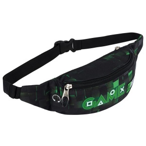 Borseta Brau 2 Fermoare St.Right, Impermeabila, Green Game WB01, 10x26x7cm