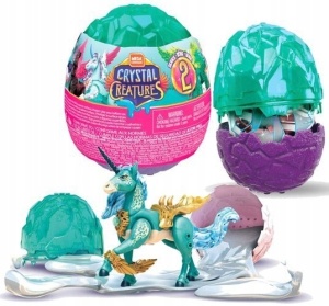 Figurina Mega Construx Crystal Creatures, Seria 3, +5Ani - Img 1