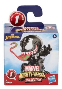 Figurina Spider-Man Mighty Verse - Venom, 6 cm