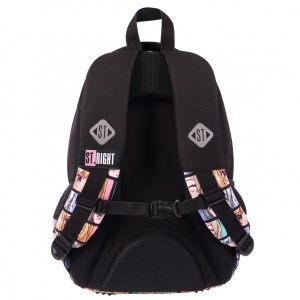 Ghiozdan Prescolari, Impermeabil, Colectia St.Right - Colour Anime BP26, 39x27x17cm - Img 3