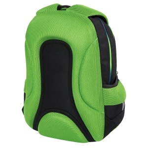 Ghiozdan Prescolari, St.Right, 3 Compartimente, Impermeabil, Green Power (Alien) BP26, 39x27x17cm - Img 3