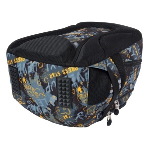 Ghiozdan Prescolari, St.Right, 3 Compartimente, Impermeabil, Orange Pad BP26, 39x27x17cm - Img 4