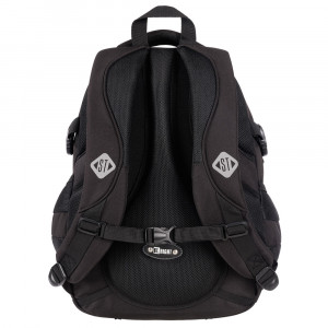 Ghiozdan Scolar 4 Compartimente, Ergonomic, Impermeabil, Colectia St.Right - Sleepy Corgi BP01, 43x32x21cm - Img 3