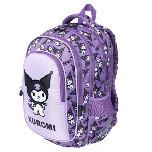 Ghiozdan Scolar, 4 Compartimente, St.Majewski, Kuromi Violet, BP58, 40x28x18cm - Img 2