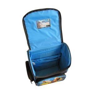 Ghiozdan Scolar Rigid, St.Majewski, Ergonomic - Transformers, Ventilatie Spate - Img 2