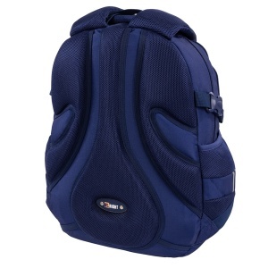 Ghiozdan Scolar St.Right BP01 Unicorn Glow, 4 Compartimente, Ergonomic, 43x32x21cm - Img 4