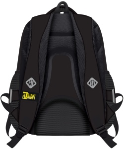 Ghiozdan Scolar St.Right BP06 - Positive Attitude, 4 Compartimente, Ergonomic, 42x31x22cm - Img 2